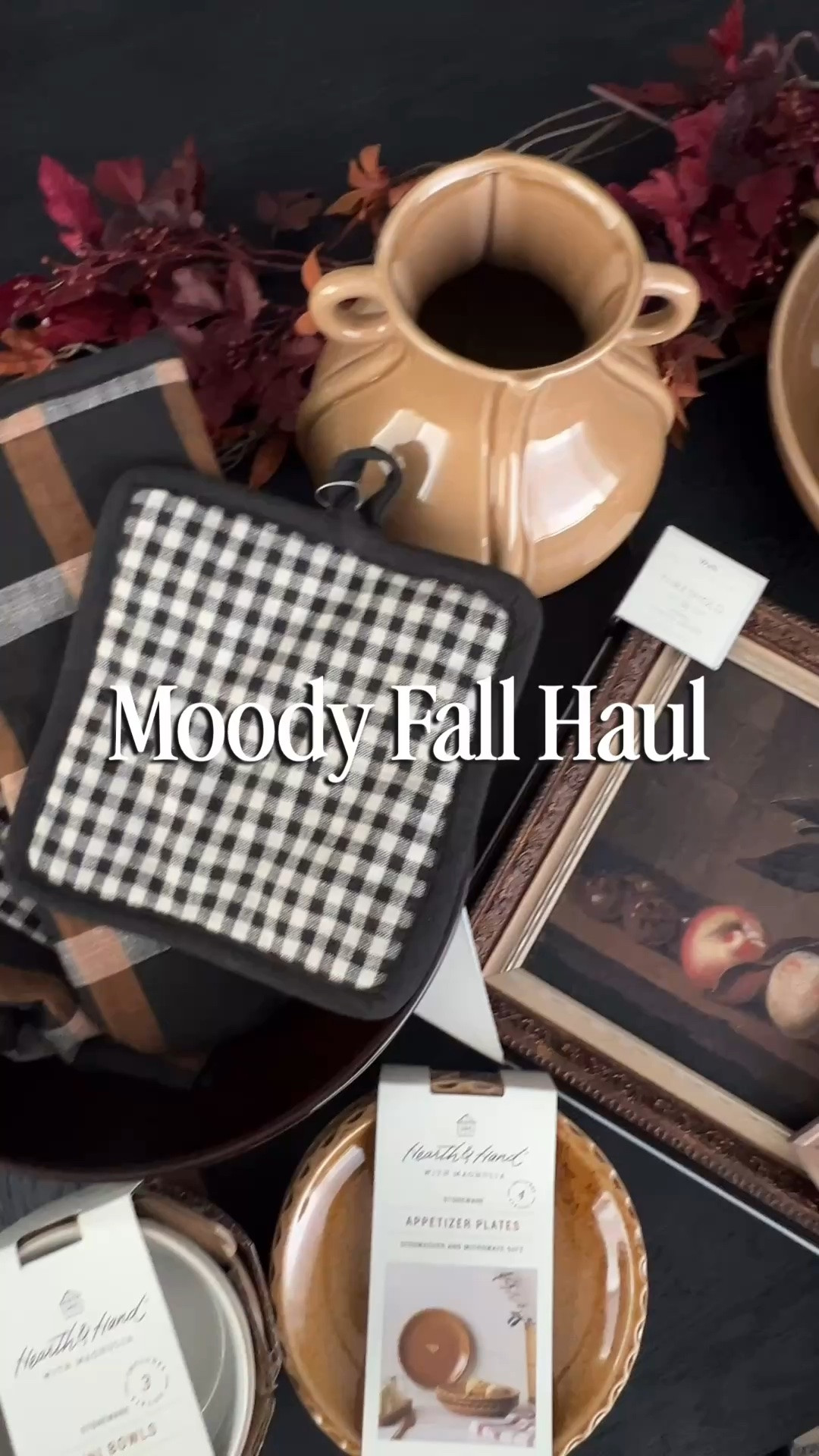 Moody fall decor, fall hosting, fall kitchen decor, fall table decor, fall entertaining, autumn hosting, fall serveware, brown dinnerware, burgundy mugs, amber glassware, fall appetizer plates, decorative bowls, ceramic serving bowls, plaid fall kitchen towels, brown and black plaid, vintage fruit art, pear decor, gold pear accents, warm neutral fall decor, chocolate brown decor, caramel brown decor, burgundy fall decor, cream and brown dishes, fall coffee bar decor, fall tablescape pieces, seasonal kitchen styling, cozy fall home, elevated fall decor, traditional fall colors, moody autumn palette, collected fall decor, fall entertaining essentials, hostess finds, autumn tableware, kitchen styling for fall.

#LTKSeasonal #LTKHome #LTKSaleAlert