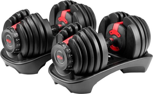 Bowflex - SelectTech 552 Adjustable Dumbbells - Black | Best Buy U.S.