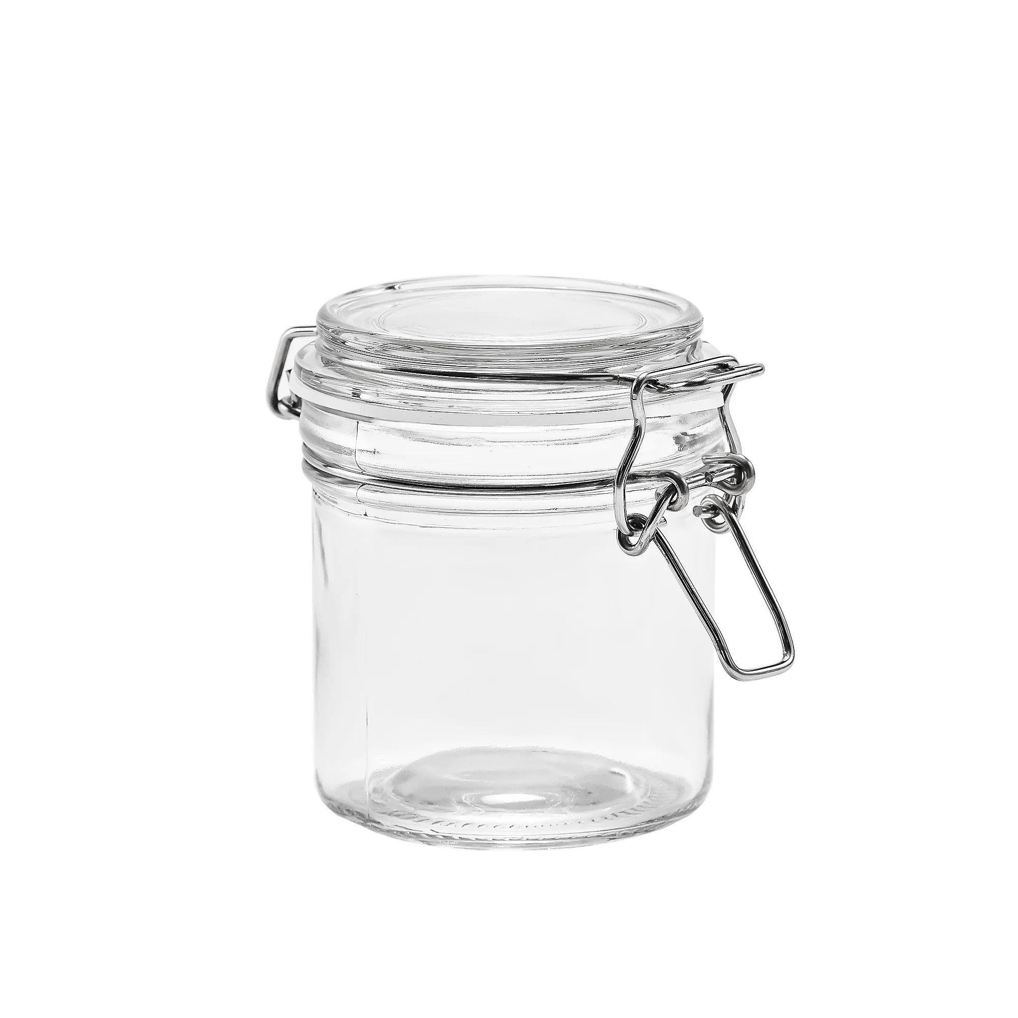 Mainstays Glass 9.4 oz Lock Lid Storage Jar Canister | Walmart (US)