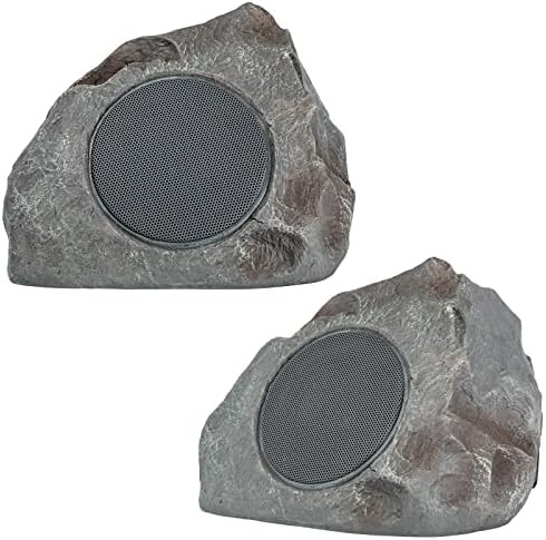 Homewell Outdoor Rock Speaker Solar-Powered Wireless Bluetooth 5.0 Portable Speaker Weatherproof for | Amazon (US)