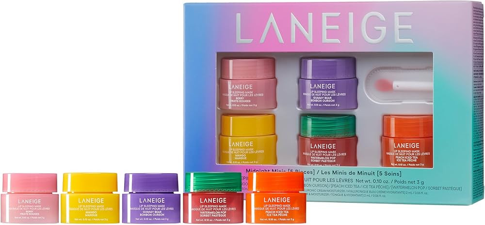 LANEIGE Lip Sleeping Mask: Nourish, Hydrate, Vitamin C, Murumuru & Shea Butter, Antioxidants, Fla... | Amazon (US)