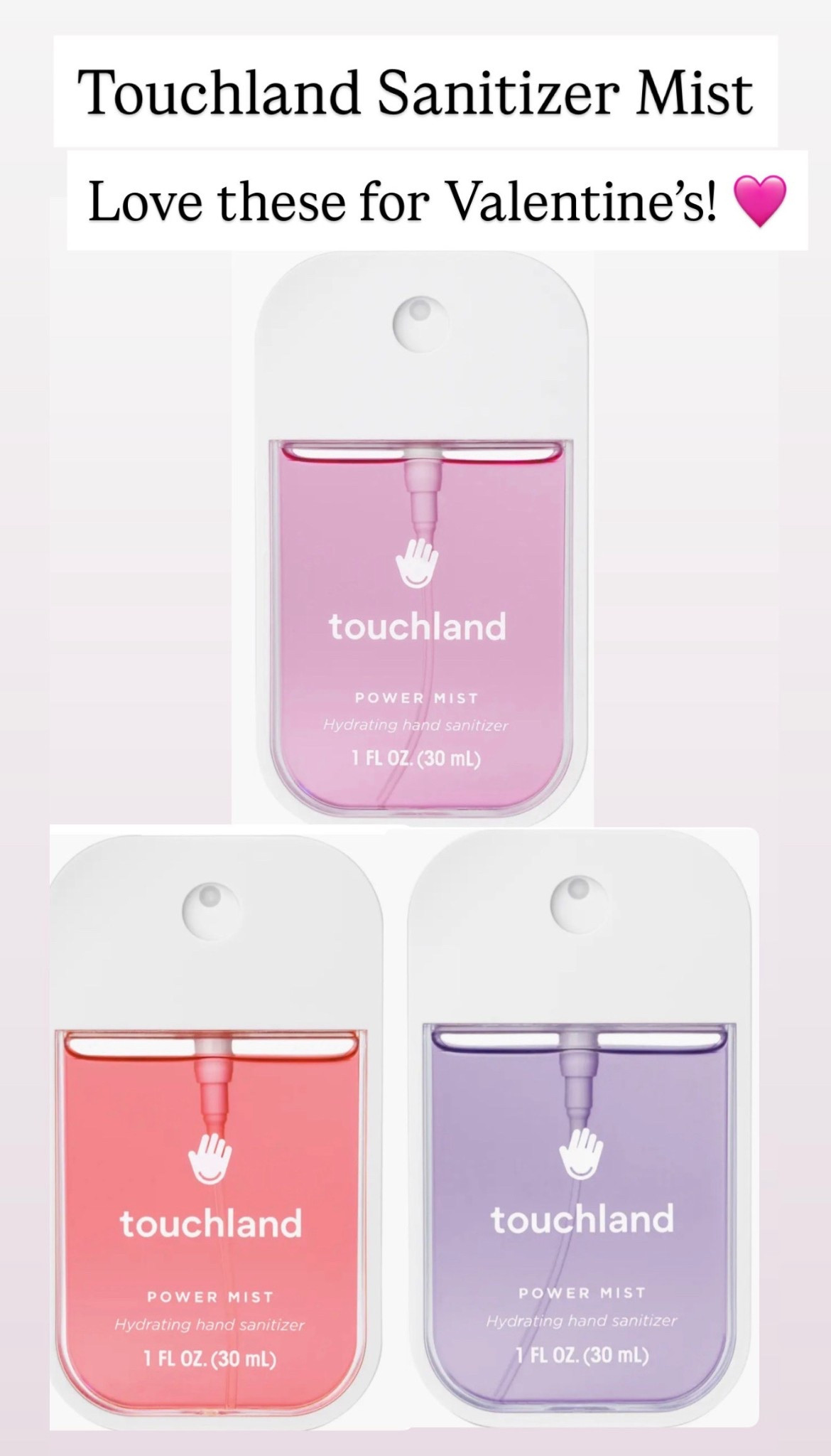 Touchland sanitizers 

#LTKBeauty