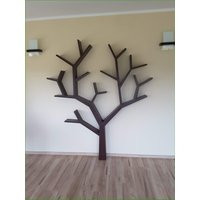 Tree Book Shelf, Decorative Wooden Bookcases, Library, Farmhouse Bookshelves, Branch Baum Bücherregal | Etsy (US)