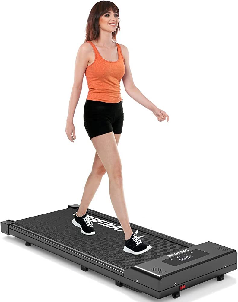 Walking Pad, Under Desk Treadmill for Home Office, DAEYEGIM 2 in 1 Portable Walking Treadmill wit... | Amazon (US)