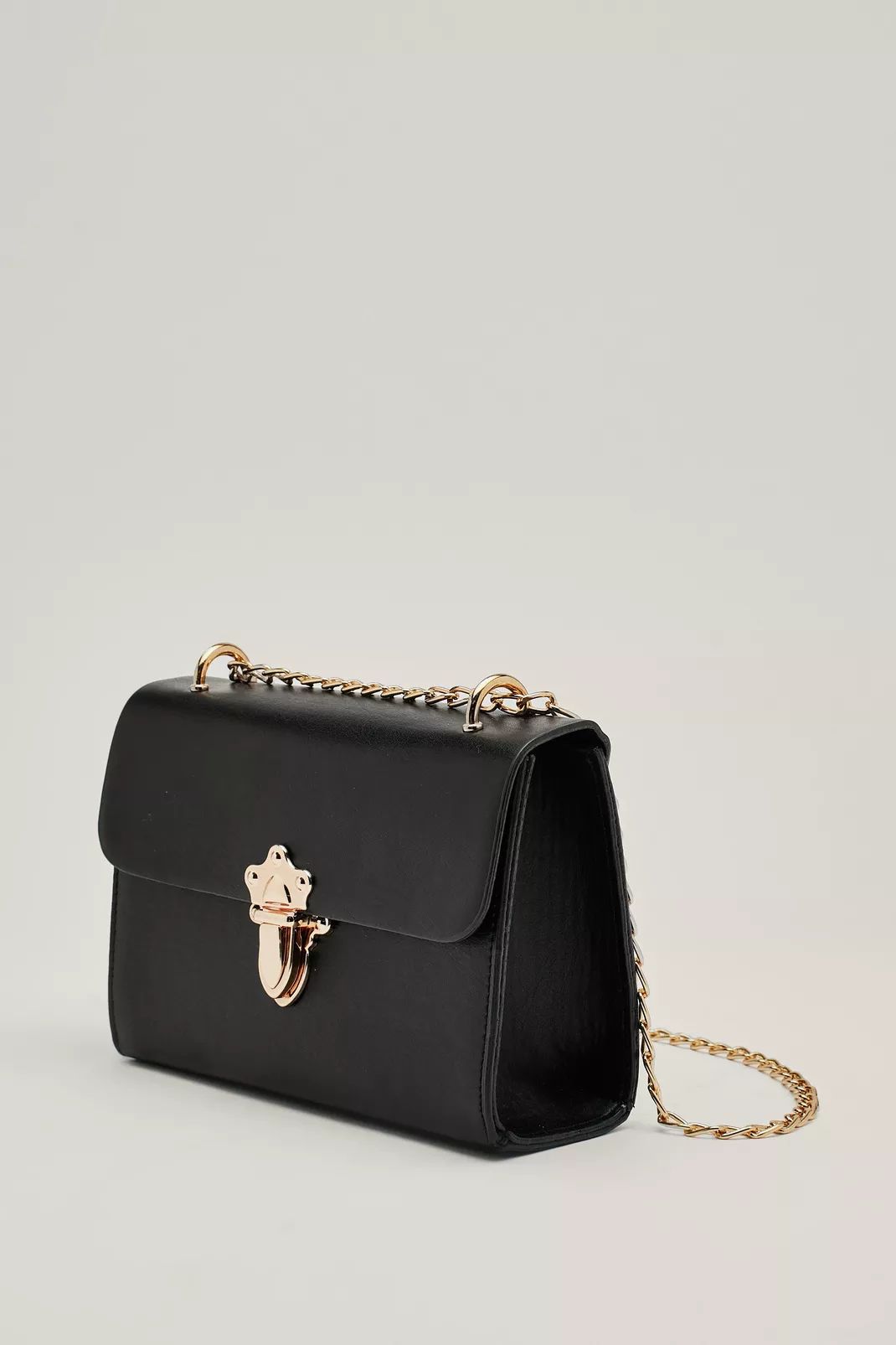 Faux Leather Crossbody Bag | Nasty Gal (US)