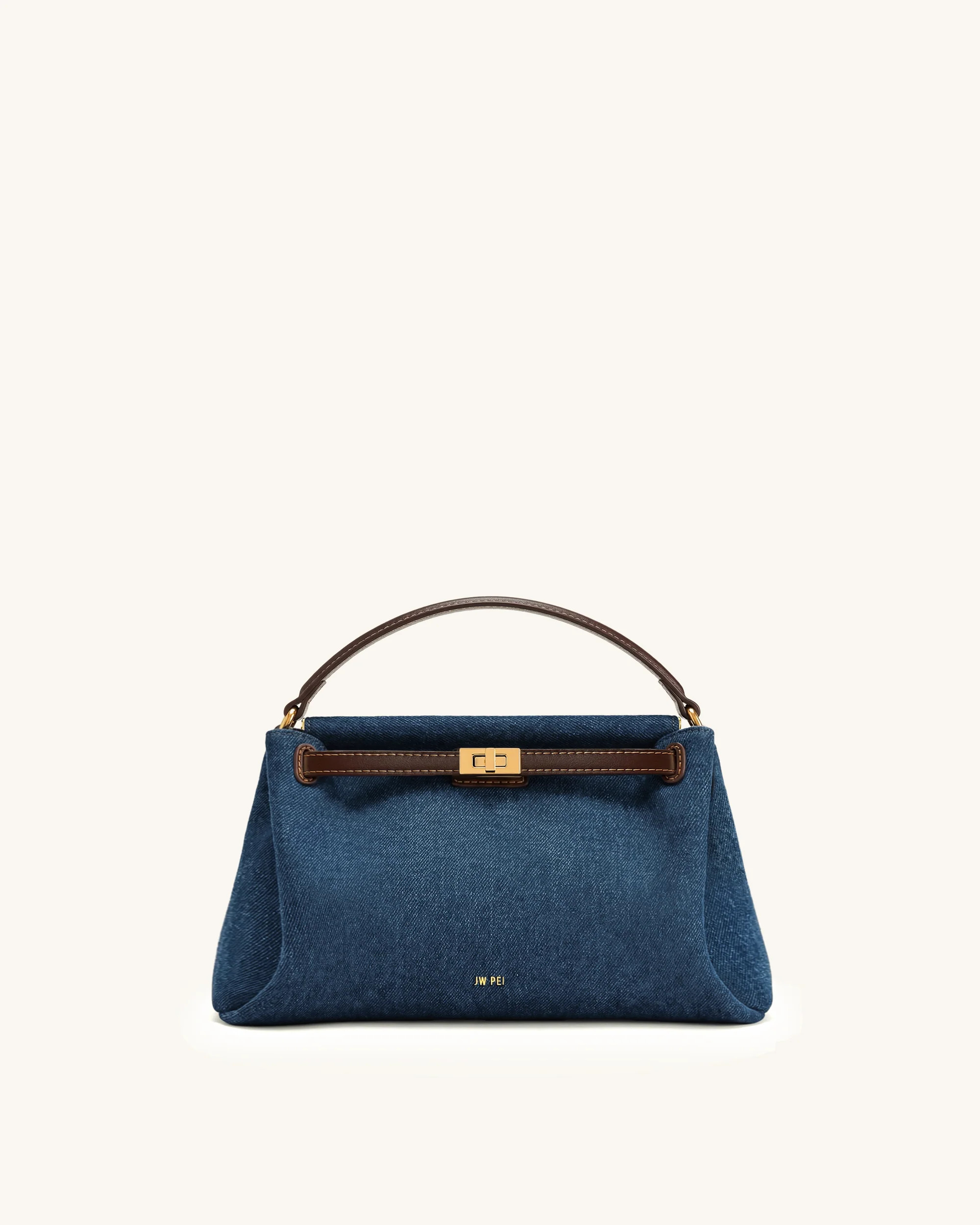 Carmen Top Handle Bag - Blue Denim | JW PEI US
