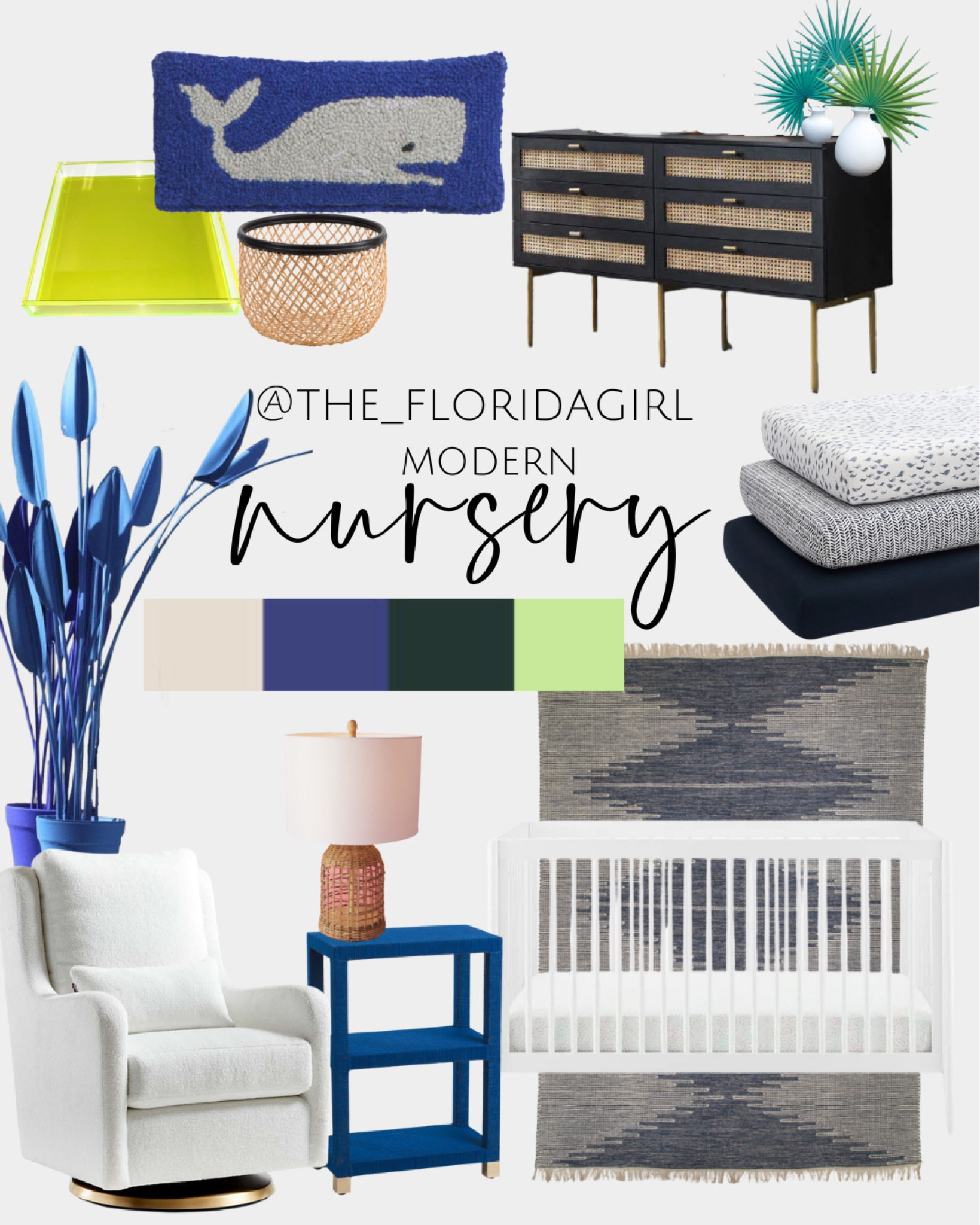 Colorful modern Nursery #nursery #crib #modernnursery #baby #babynursery #babygear #rockingchair #rattan #cribsheets #babyregistry #nauticaldecor #moderndecor

#LTKhome #LTKfamily #LTKkids