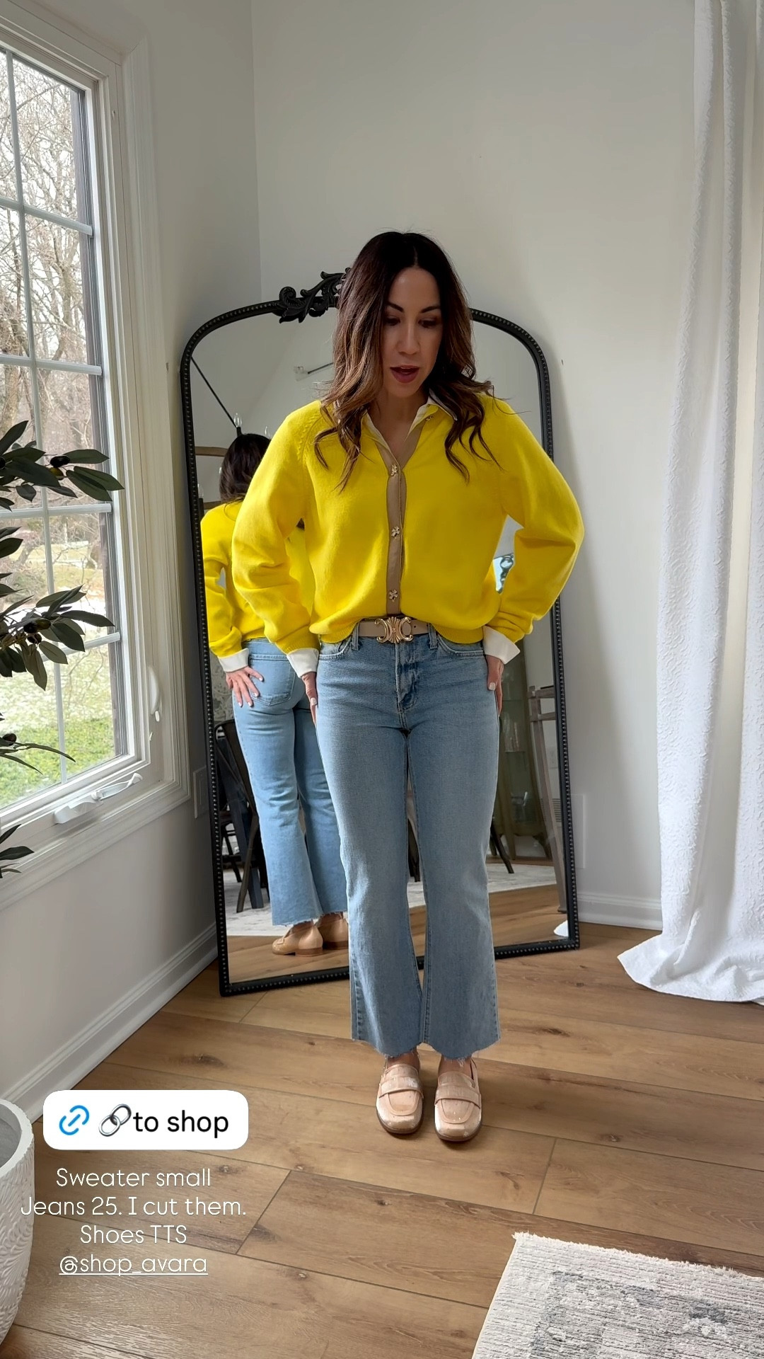 Small yellow sweater. Jeans 25. I cut them.



#LTKOver40 #LTKWorkwear #LTKFindsUnder100