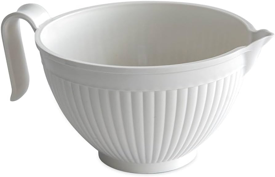 Nordic Ware Better Batter Bowl, White, 10 Cups | Amazon (US)