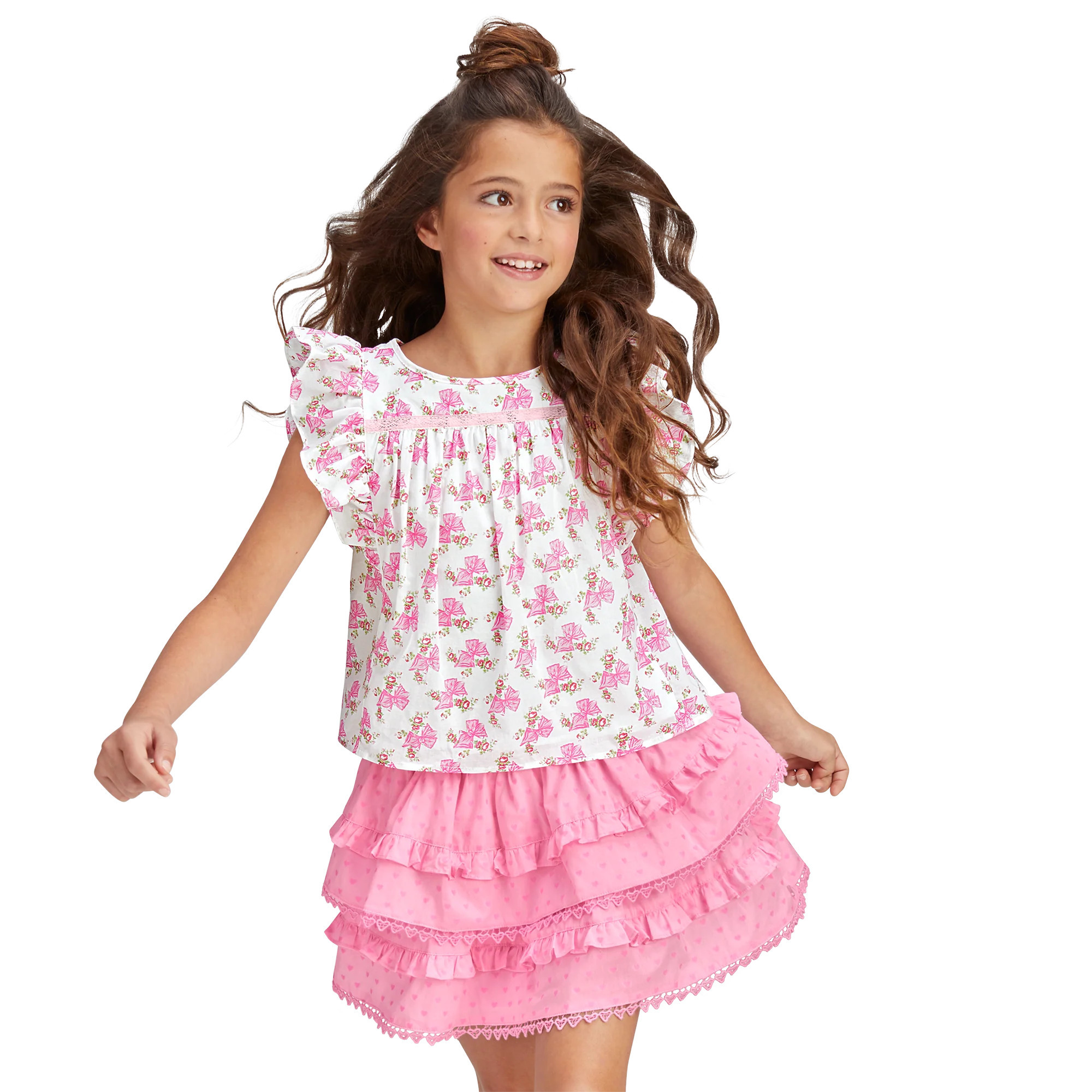American Girl® x LoveShackFancy Fancy Flutter Top for Girls | American Girl