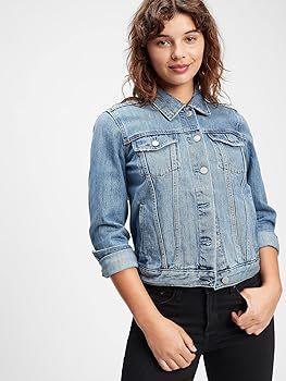 GAP Women's Icon Denim Jacket | Amazon (US)