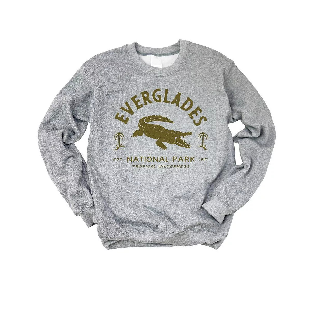 Simply Sage Market Women's Graphic Sweatshirt Vintage Everglades National Park | Target