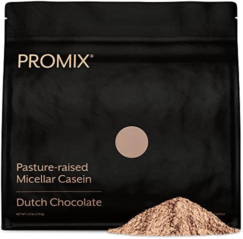ProMix Nutrition Casein Protein Powder, Chocolate - Grass-Fed - Slow & Sustained Recovery Post Wo... | Amazon (US)