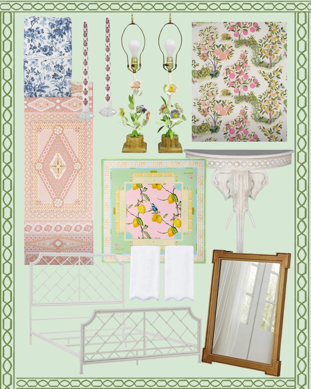 Colorful home finds! ✨

Mirror, bed, lamps, wallpaper, towels, home decor 

#LTKHome #LTKStyleTip