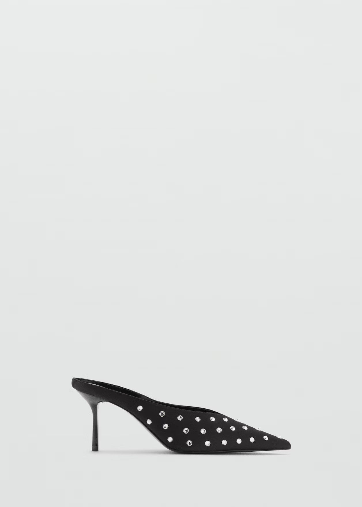 Crystal slingback heeled shoe - Women | MANGO USA | Mango (US/MX/AU)
