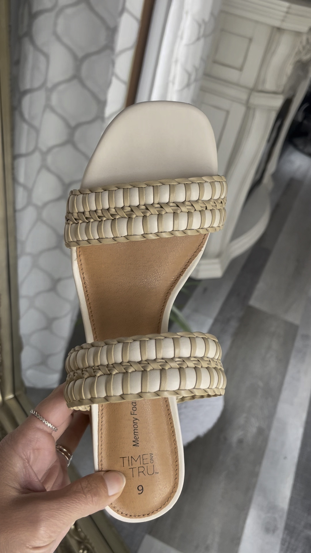 These amazing sandals are less than $25! They come in a few different colors and are slip on with a medium height, block heel. So perfect for summer! These are selling out quick!

#LTKstyletip #LTKshoecrush #LTKfindsunder50