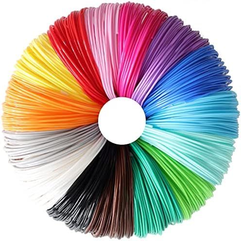 DO3D 15 Bright Colors 1.75mm 3D Pen PLA Filament Refill, Each Color 10feet, Total 150 Feet 3D Pen/3D | Amazon (US)