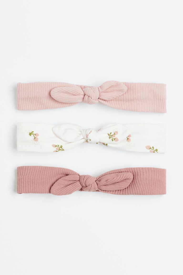 3-pack Bow-top Hairbands | H&M (US)
