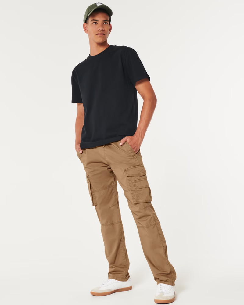 Slim Straight Cargos | Hollister (US)
