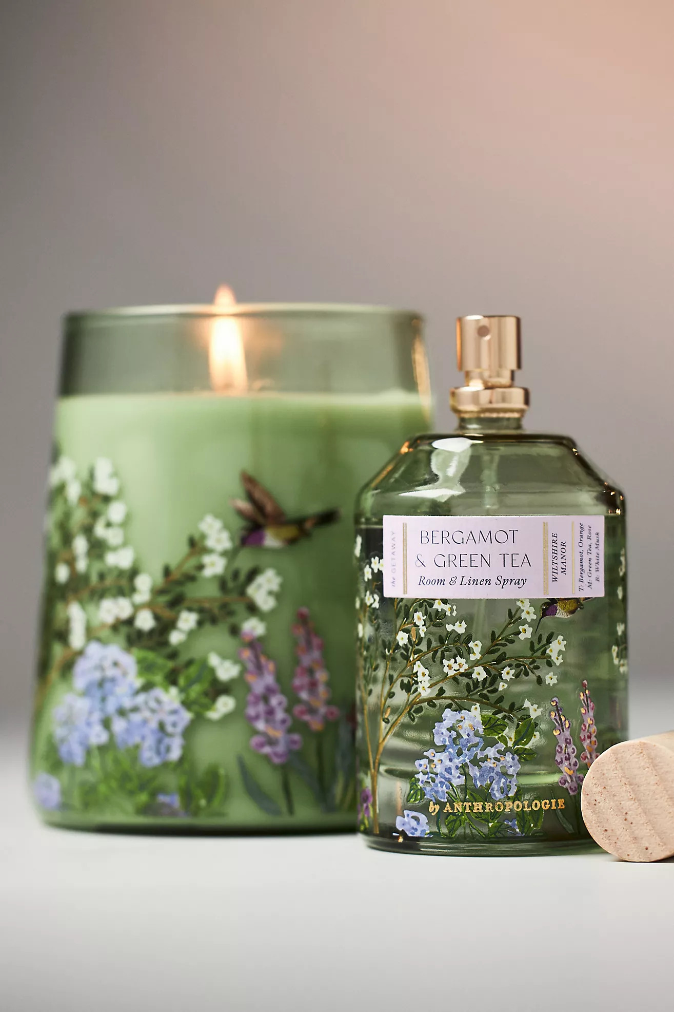 Getaway Fresh Bergamot & Green Tea Boxed Candle | Anthropologie (US)