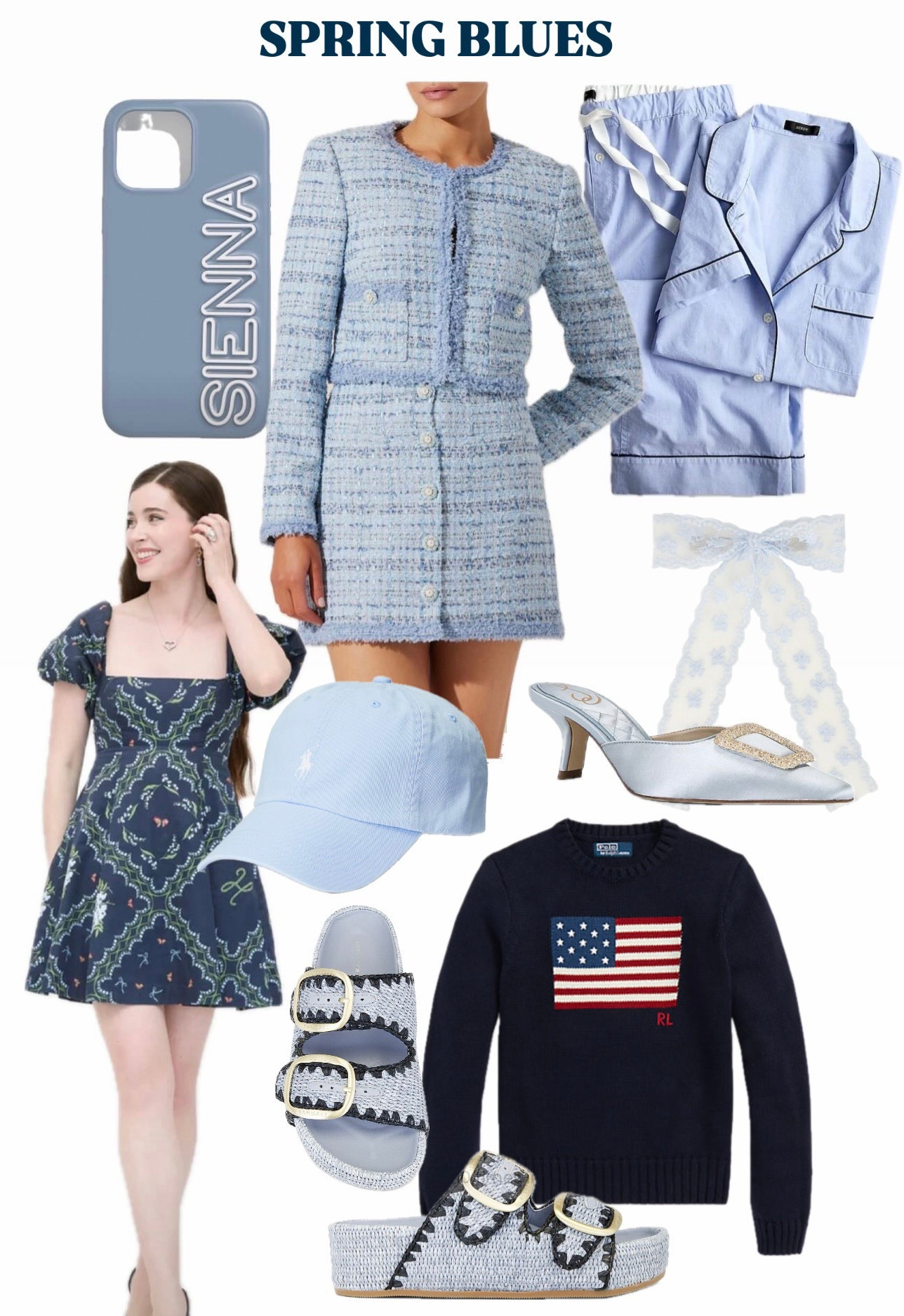 Classy Spring Blues! New blue additions to spring outfits - Ralph Lauren inspired, Nancy Meyers relaxed spring classics. #LTKSpringSale

#LTKSeasonal #LTKStyleTip