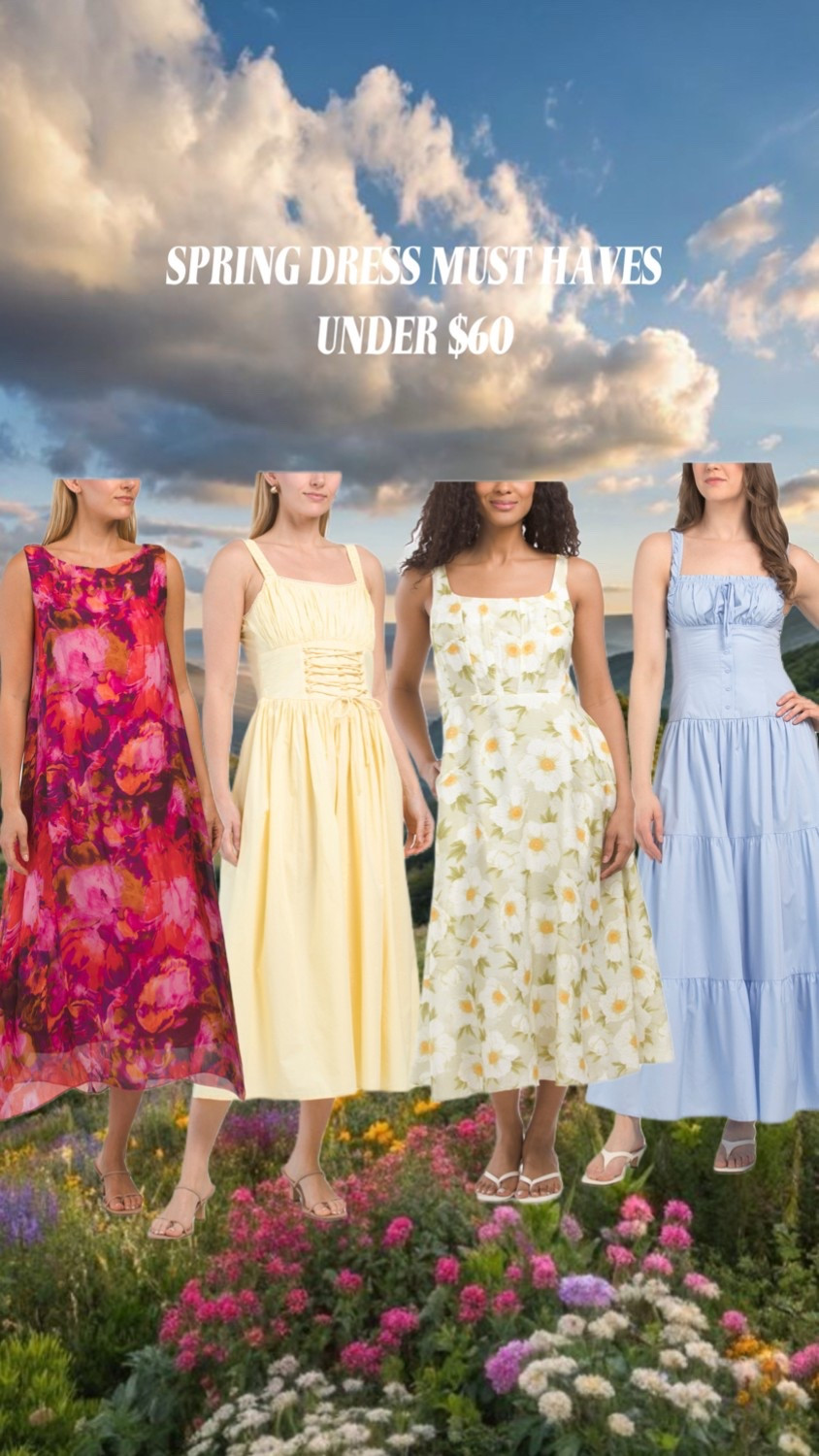 These are my Spring dress must haves under $60! Happy Shopping! 🌼

#LTKFindsUnder100 #LTKStyleTip #LTKSeasonal