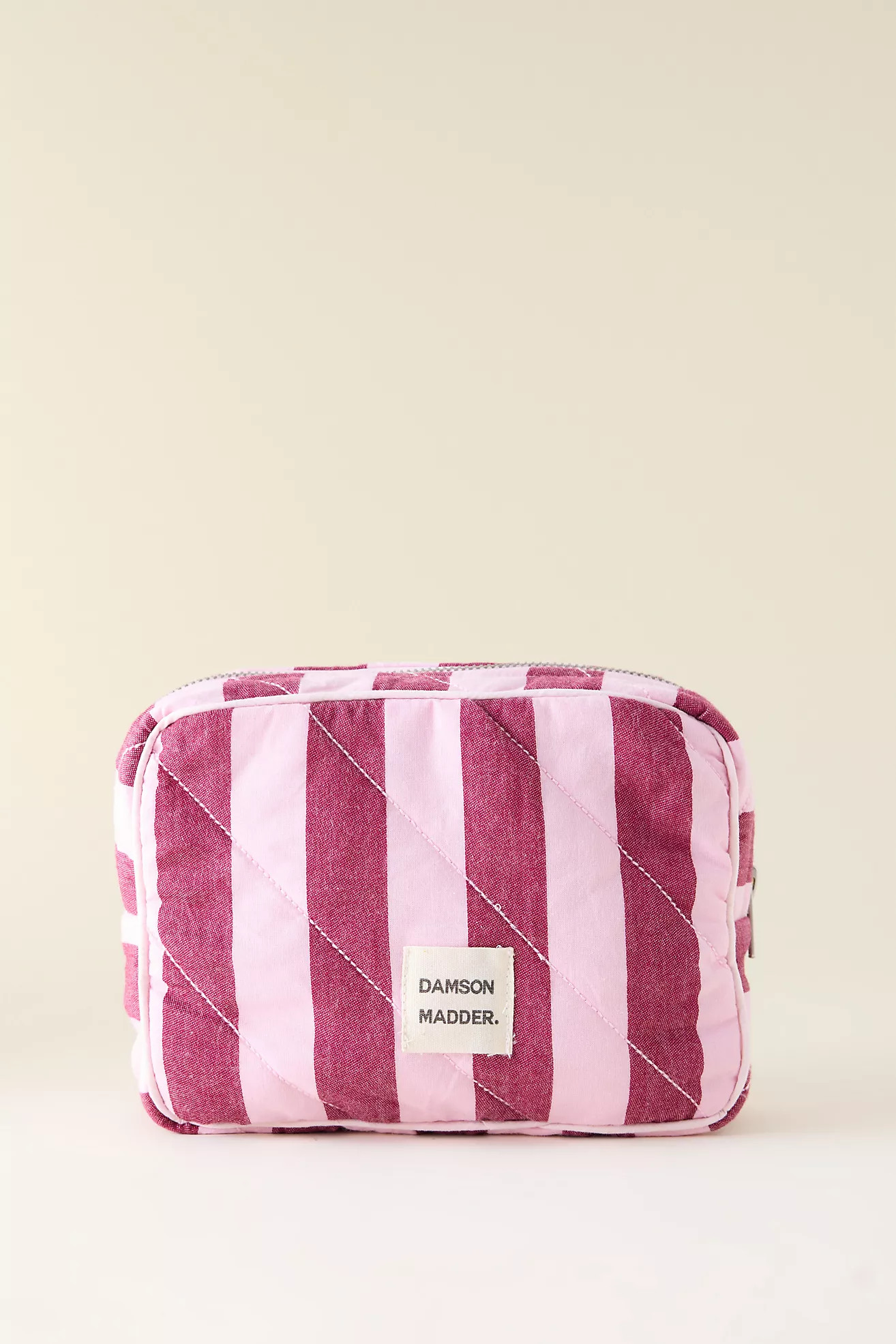 Damson Madder Pink Stripe Wash Bag | Anthropologie (UK)