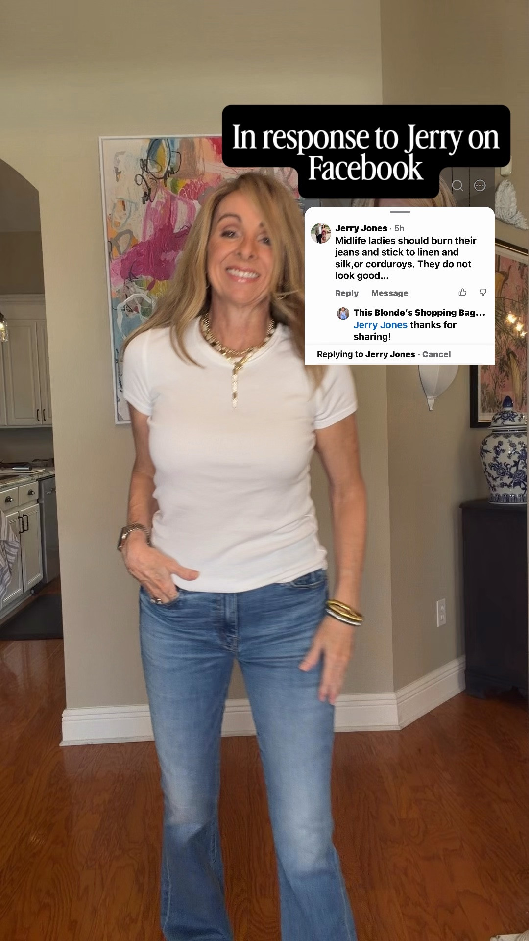 No matter what anyone says, I’m keeping my jeans as a midlife lady! In fact I’m adding a cute and sporty blazer.

#LTKootd #LTKOver40