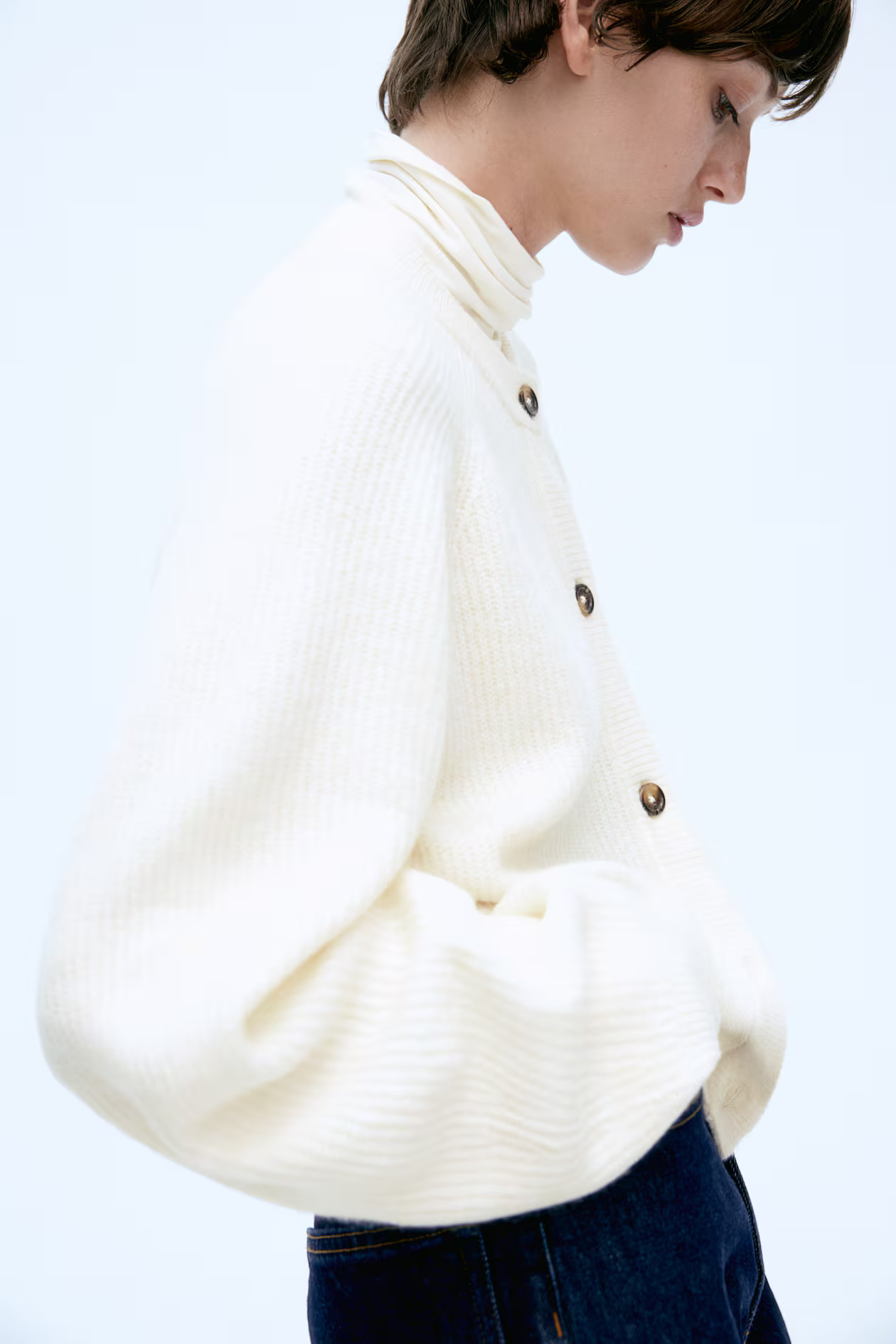 Rib-Knit Cardigan | H&M (US + CA)