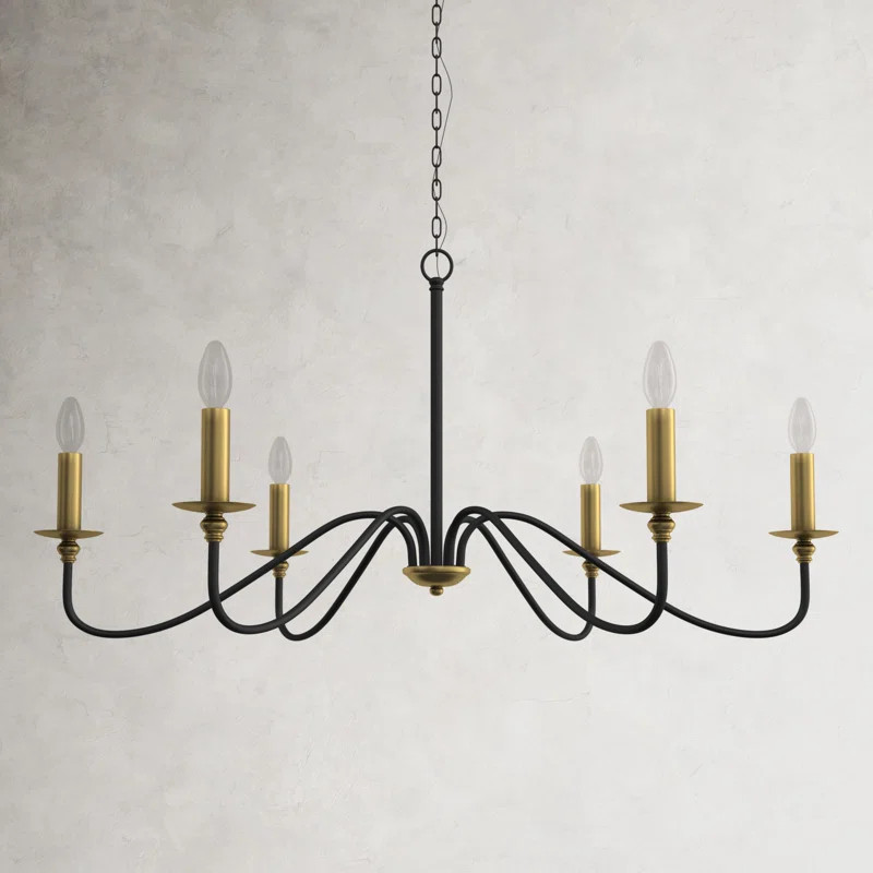 Ableton 6 - Light Dimmable Classic / Traditional Chandelier | Wayfair North America