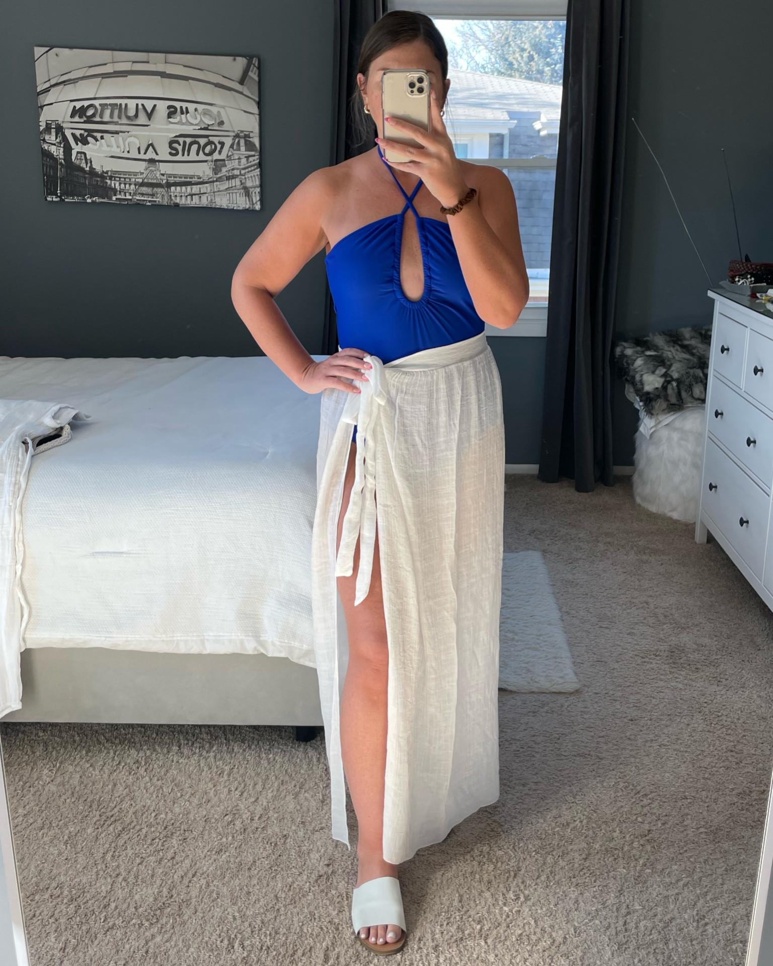 Wearing a size medium swimsuit-normally wear a size large, but decided to size down.

#beach #beachwear #swimwear #vacationoutfits #vacationstyle #swim #coverup #target #targetfinds #targetswim #amazon #springbreak #springbreakoutfits #sandals #beachbag #sunnies #sunglasses #springbreakstyle #resortwear

#LTKtravel #LTKswim #LTKU