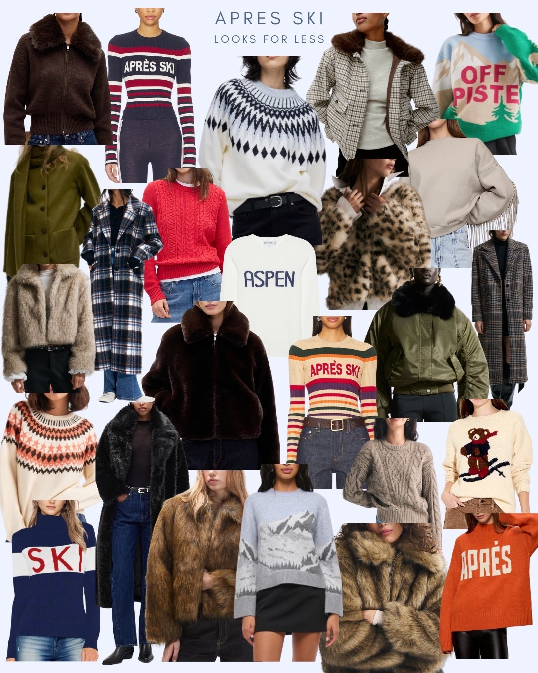 Apres ski look for less!!! 

#LTKHoliday #LTKSeasonal #LTKFindsUnder100