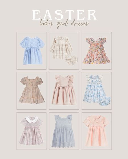 Baby girl Easter dresses. Girls spring dresses 

#LTKbaby #LTKfamily #LTKSeasonal