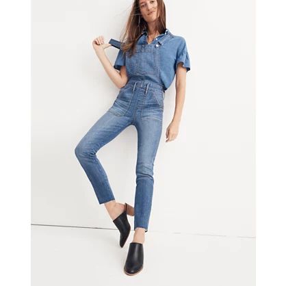 Skinny Overalls in Kemp Wash | Madewell