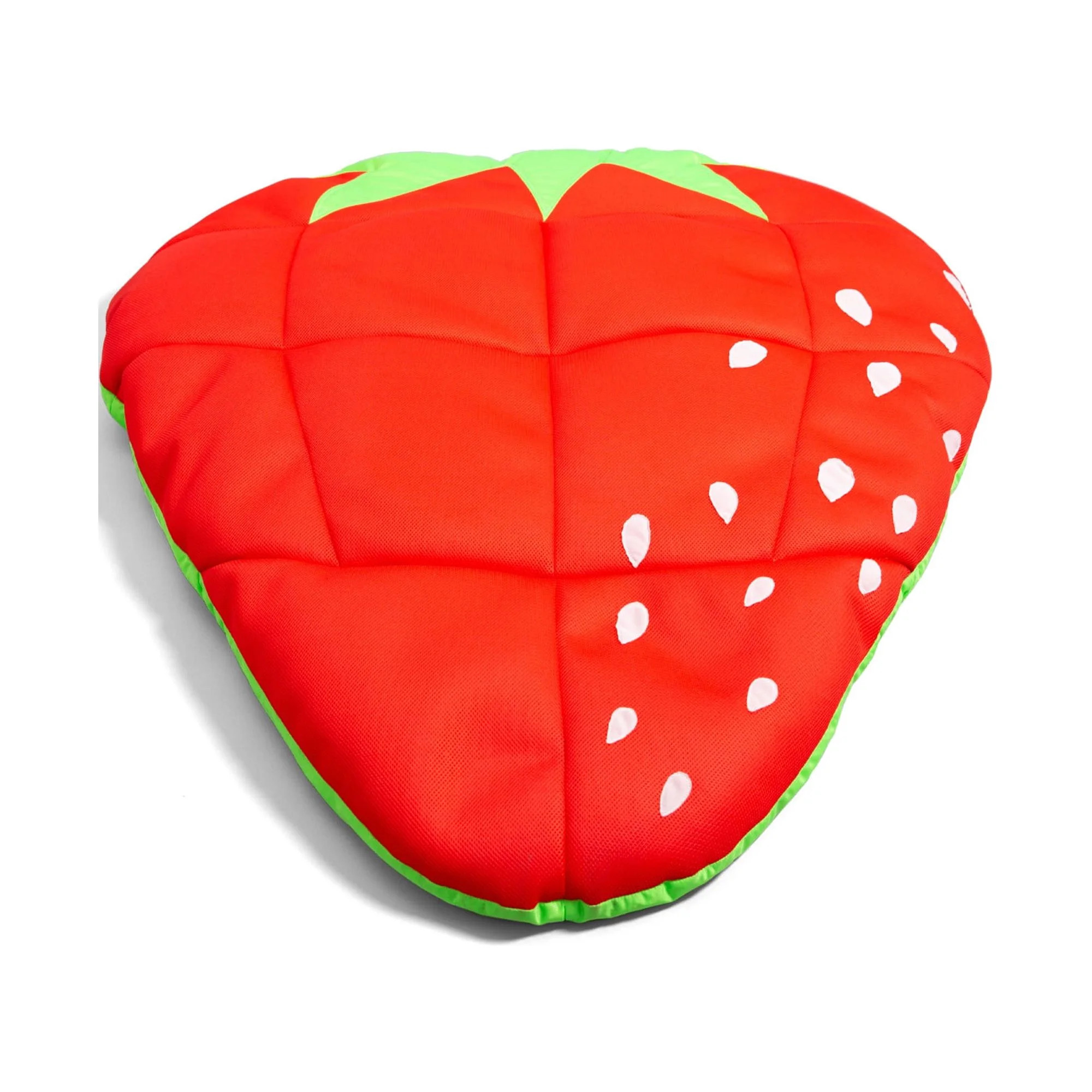 Big Joe Fruit Float No Inflation Needed Pool Lounger, Strawberry Double Sided Mesh, Quick Drainin... | Walmart (US)