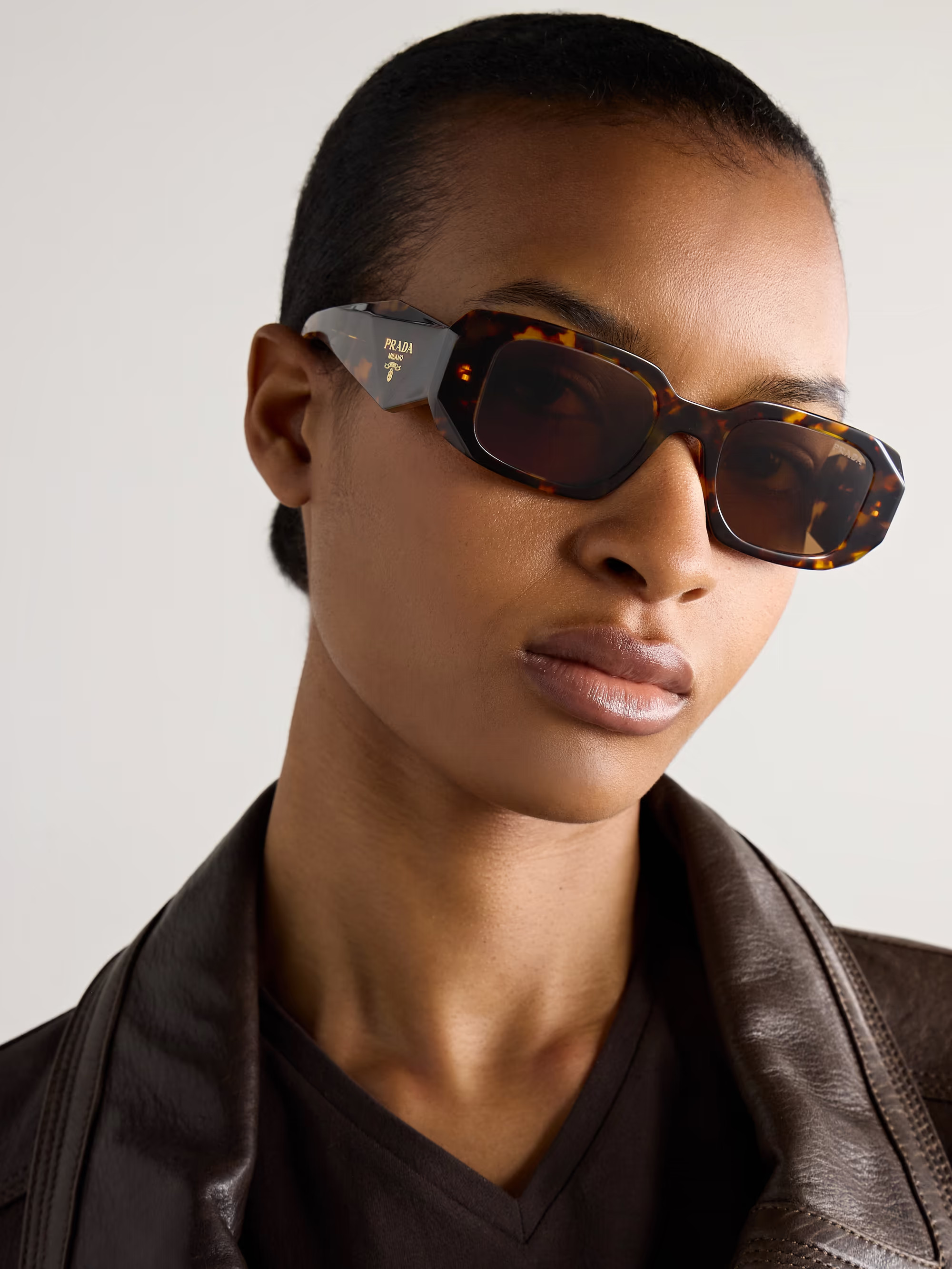 Square-frame tortoiseshell acetate sunglasses | NET-A-PORTER (UK & EU)