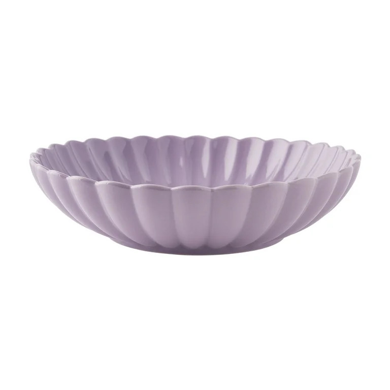 The Pioneer Woman Colette Stoneware 11-inch Serving Bowl, Purple - Walmart.com | Walmart (US)