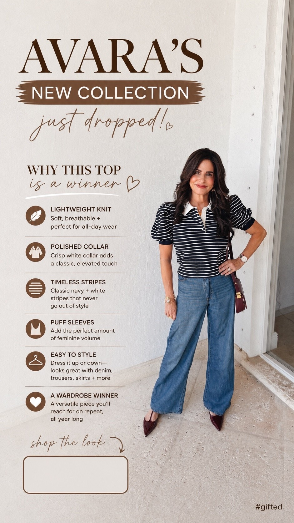 The new Drop Off Edit from Avara is here ! The knit short sleeve top is so pretty and versatile. Top - sm , jeans 25 @Avara #gifted

#LTKmomlife #LTKOver40 #LTKPetite