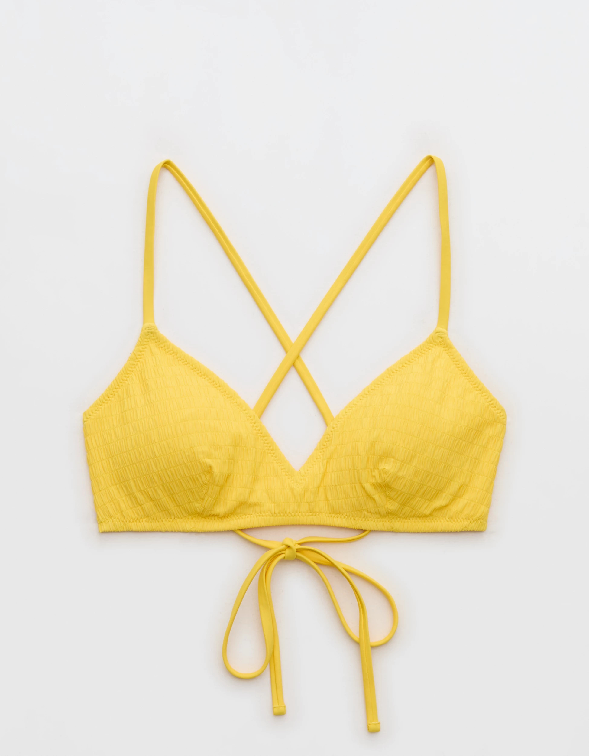 Aerie Skinny Strap Voop Bikini Top | Aerie