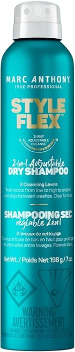 Marc Anthony Dry Shampoo for Women & Men, Style Flex 2-in-1 Adjustable Spray - 2 Cleaning Levels ... | Amazon (US)