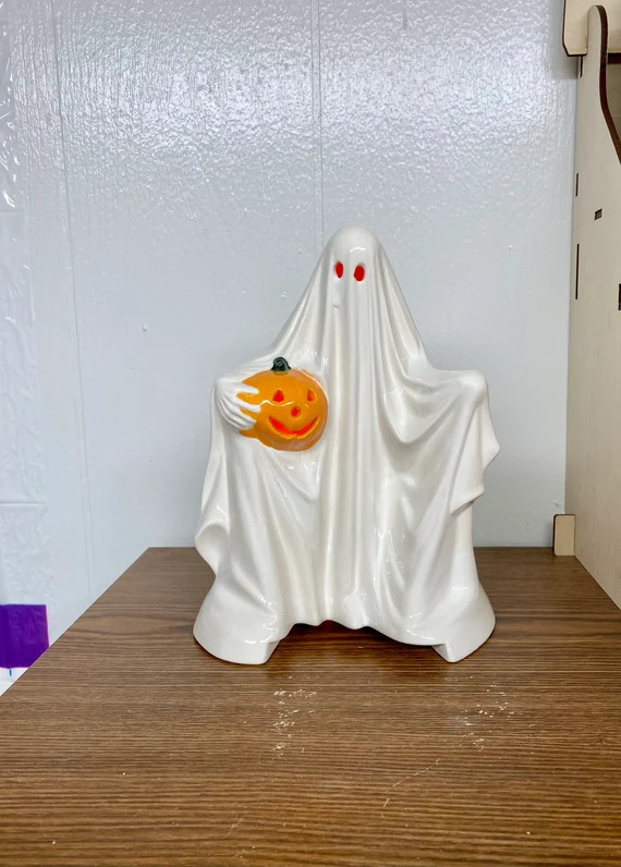 Ceramic Ghost Lamp  Finished - Etsy | Etsy (US)
