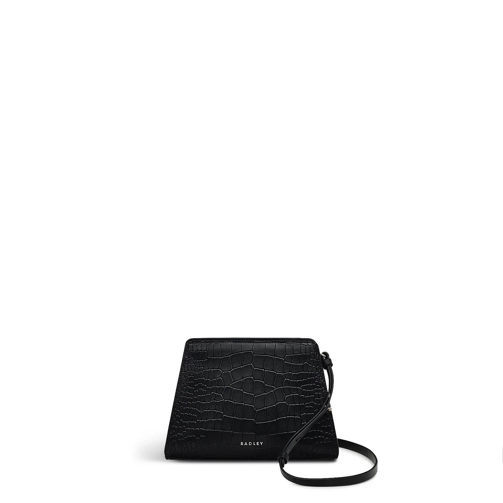 Faux Croc Leather Black Crossbody Bag | Glasshouse AW24 | Radley | Radley London US