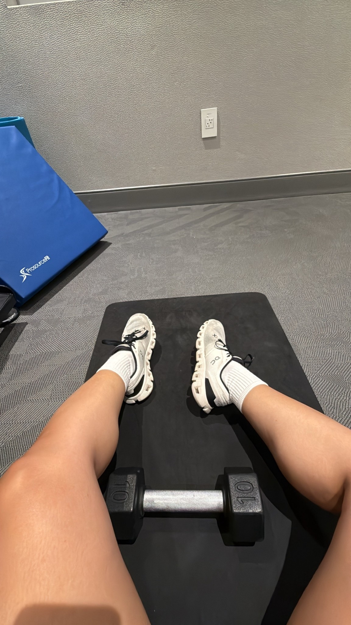 Busy & long day today with flying. I’m so happy to be at the hotel and getting in a quick workout in. 

My favorite sneakers to workout in are ON Cloud, they’re great for running, strength training, HIIT & even stretching. 

I tested new running shorts today and not sure if I’m a fan of them or not. Will need to do another cardio day before I give my final okay. 

#LTKTravel #LTKActive #LTKShoeCrush