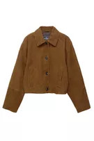 100% leather jacket | PULL and BEAR UK