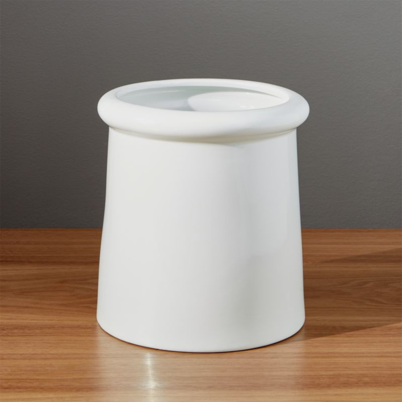 Porcelain Utensil Holder + Reviews | Crate and Barrel | Crate & Barrel