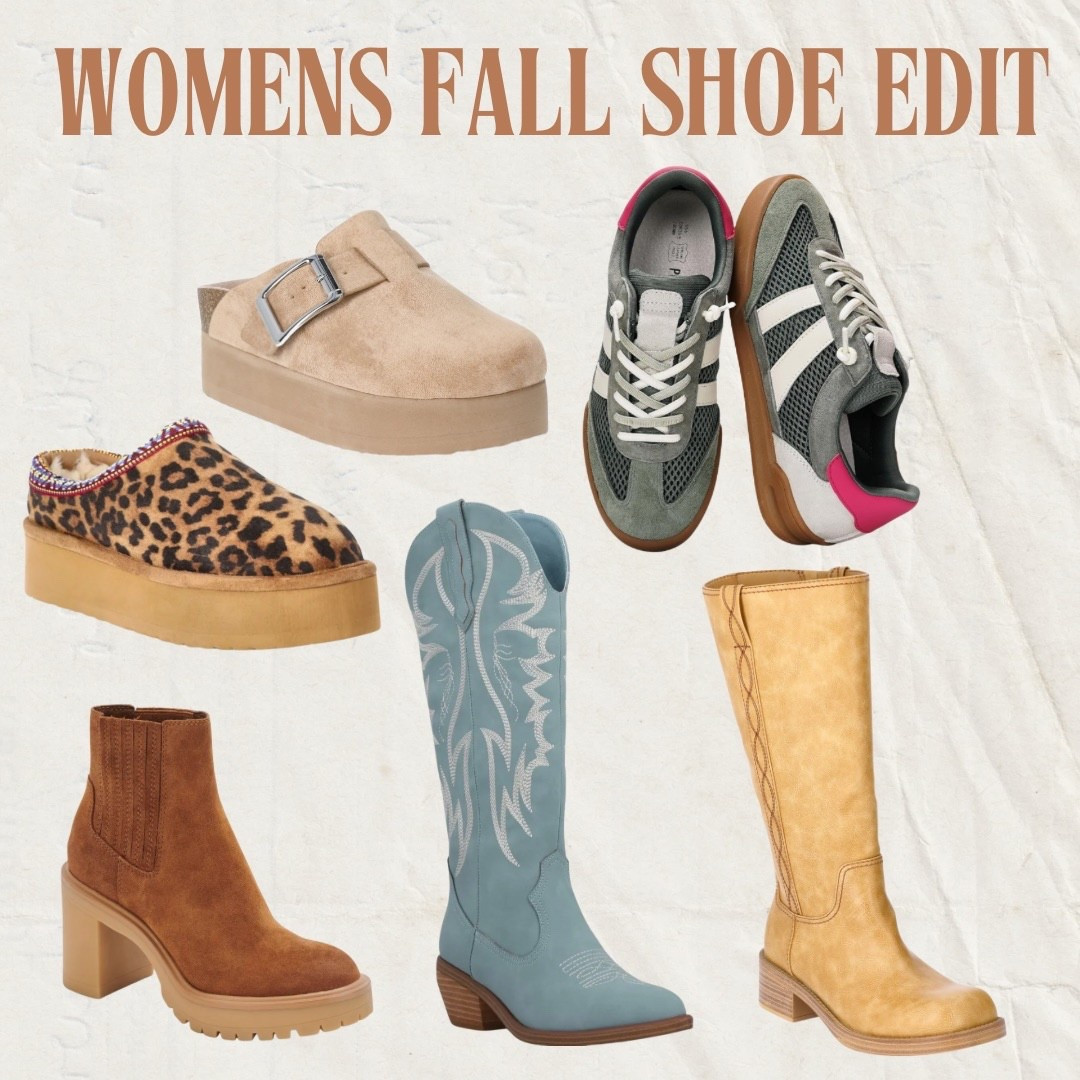 🍂 My fall shoe edit is here! From cozy clogs to western boots — all my favorites this season at great price points. Linked every pair for you to shop easily! #fallfashion #ltkshoes

#LTKShoeCrush #LTKSaleAlert #LTKSeasonal
