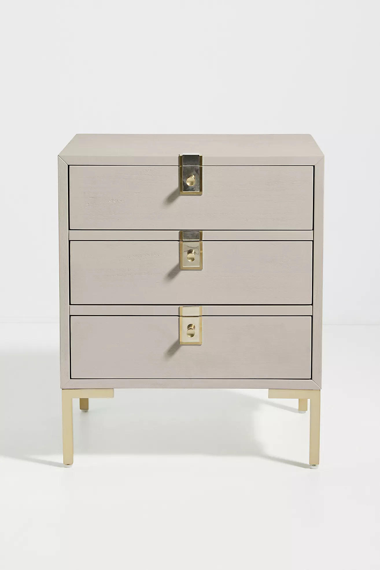 Ingram Three-Drawer Nightstand | Anthropologie (US)