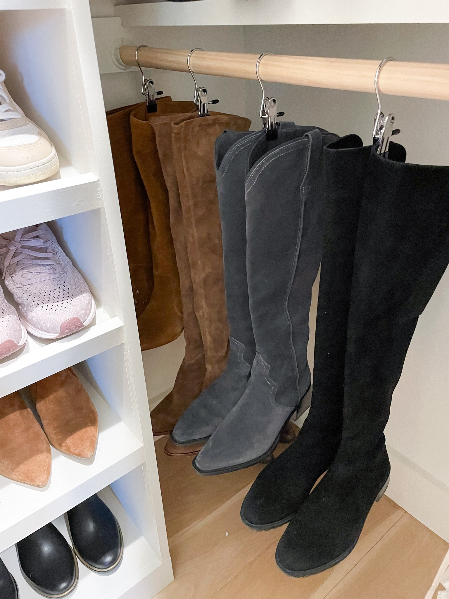Closet organization / Amazon closet finds / boot hangers / boot organization / shoe organization / organized closet 

#LTKhome
