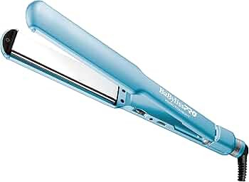BabylissPRO Nano Titanium Ultra-Thin Hair Straightener, Professional Flat Iron For All Hair Types | Amazon (US)