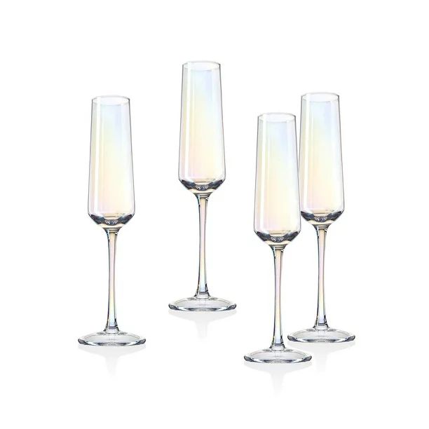 Monterey Set of 4 Champagne Fluted Champagne Glasses - Walmart.com | Walmart (US)